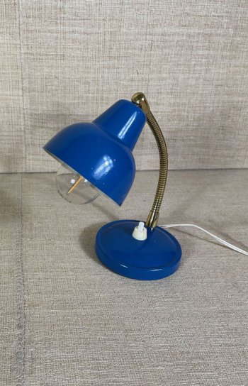 COPPIA DI LAMPADE BLU