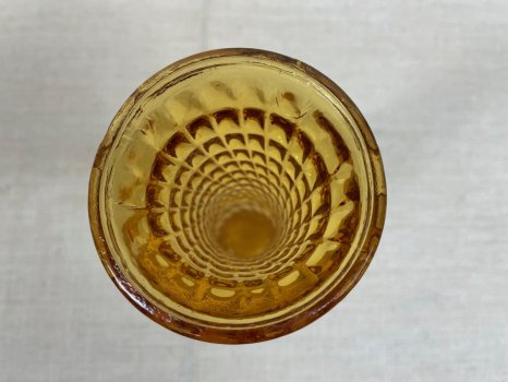 VASO VETRO GIALLO