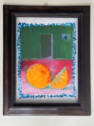 PAINTING "ARANCE POP" BY SARA ANGELUCCI