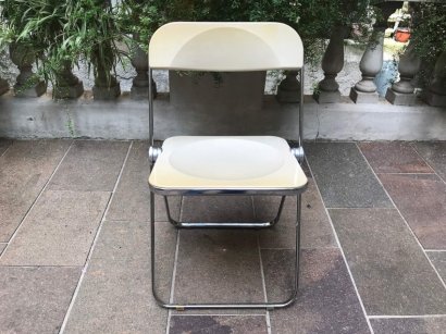 PLIA CHAIR BY G.PIRETTI FOR ANONIMA CATELLI GREY