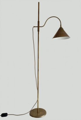 BRASS FLOOR LAMP