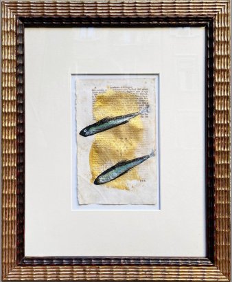 ANCHOVIES PAINTED BY ENZO GRAVANTE