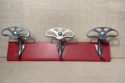 RED COAT RACK
