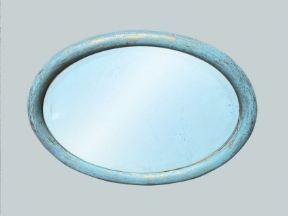 OVAL BLUE MIRROR