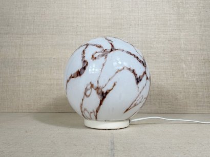 MARBLED TABLE LAMP