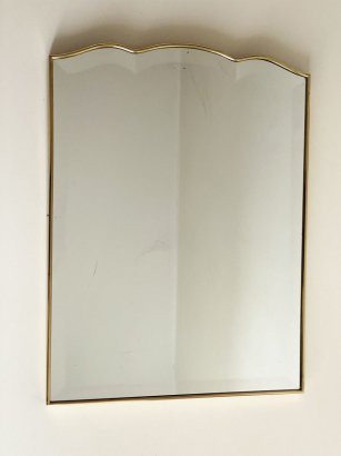 BRASS FRAME MIRROR