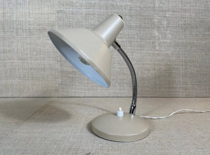 GREY SMALL BEDSIDE TABLE LAMP