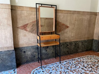 CONSOLE TABLE WITH MIRROR
