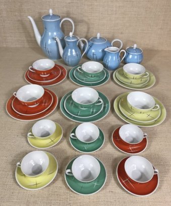 PORCELAIN COFFEE SET