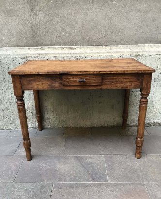 WOODEN KITCHEN TABLE